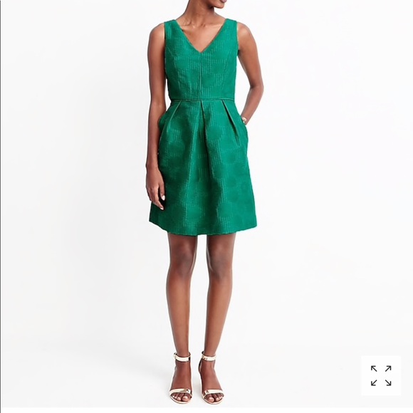 J. Crew Dresses & Skirts - Flattering Jacquard dress by J. Crew